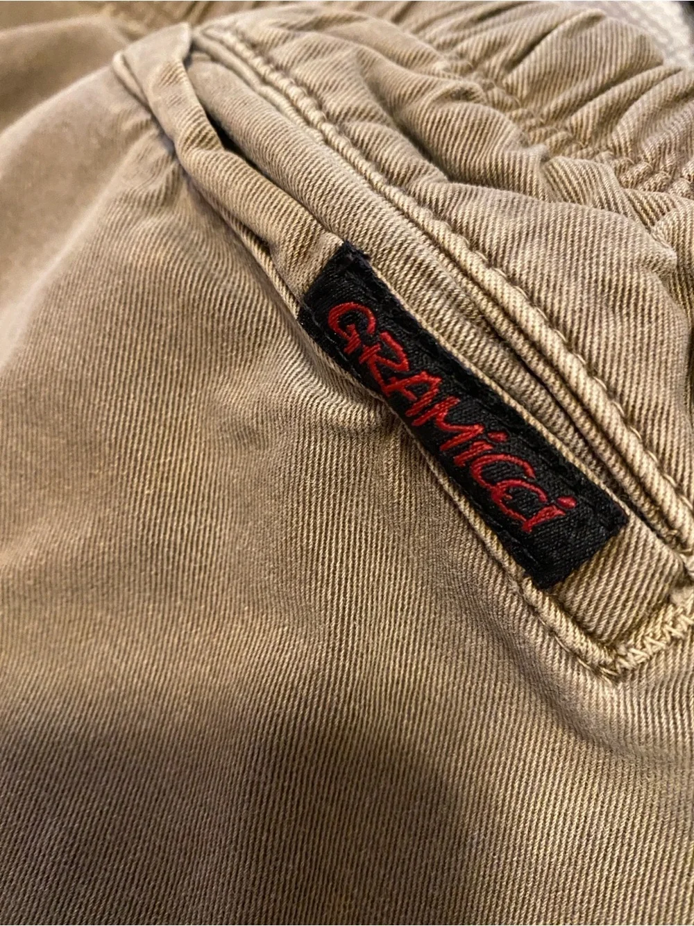 Vintage 90s Gramicci Canvas Climbing Pants L USA Made